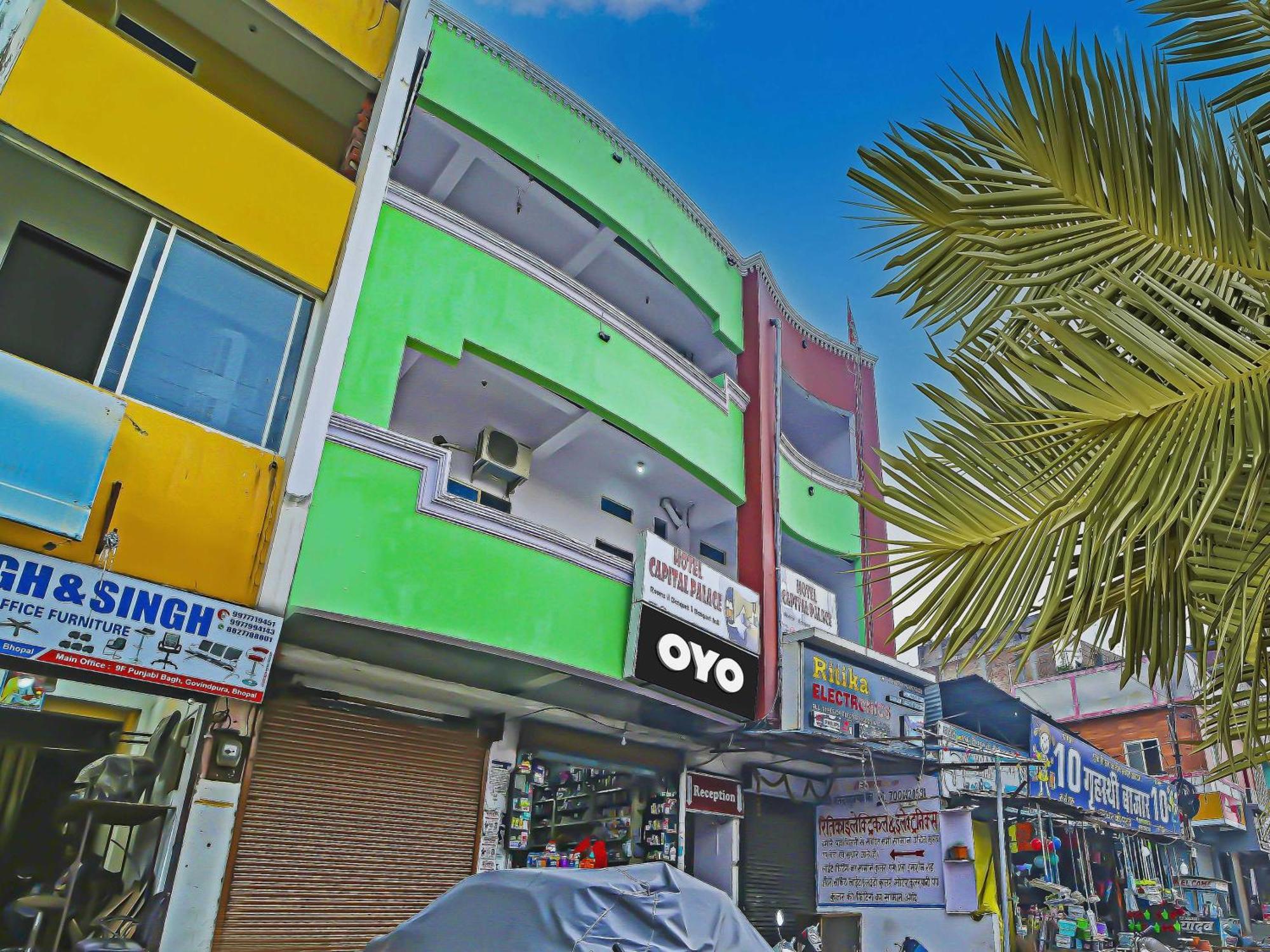 Oyo Flagship Hotel Capital Palace Bhopal Buitenkant foto